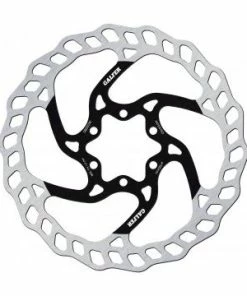 Galfer-bike GALFER BIKE Disque Wave 6 Trous Noir 160mm
