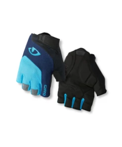GIRO Gants Cycliste été Bravo Gel Bleu