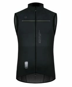 GOBIK Coupe Vent Sans Manches Plus 2.0 Noir Lead