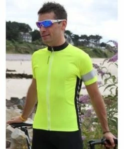 NORET Maillot Vélo De Sécurité Jaune