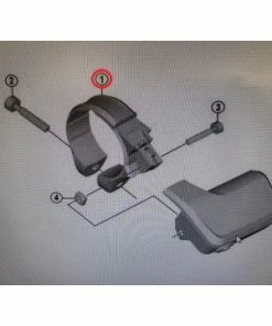 SHIMANO Collier De Tete De Compteur Steps Di2 MT800